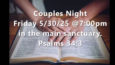 2 Samuel 7- Theme: God's promise- Wednesday night service
