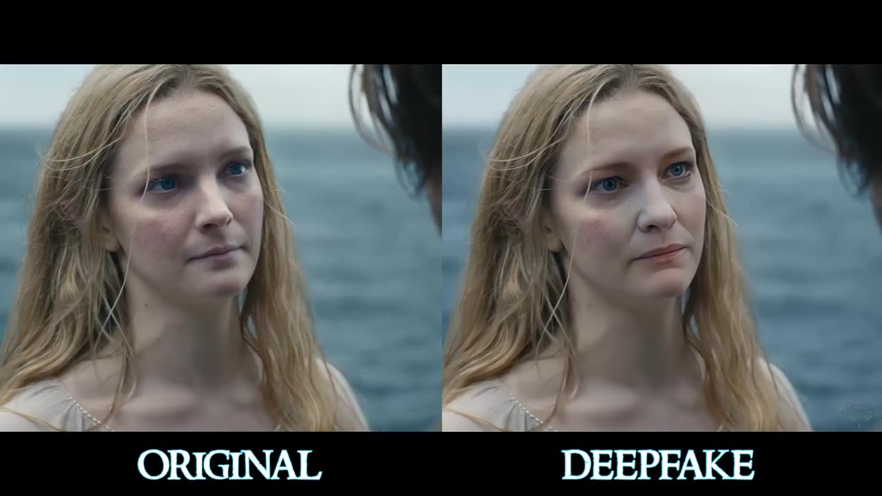 Cate Blanchett Lady Galadriel Speaks with Halbrand Scene