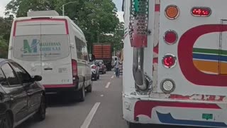 Bloqueo en Turbaco