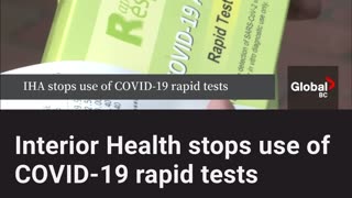 Interior Health stops use of COVID-19 rapid tests