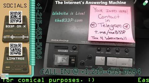 theB33P | The Internet's Answering Machine