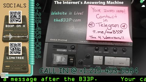 theB33P | The Internet's Answering Machine