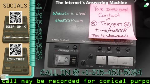 theB33P | The Internet's Answering Machine