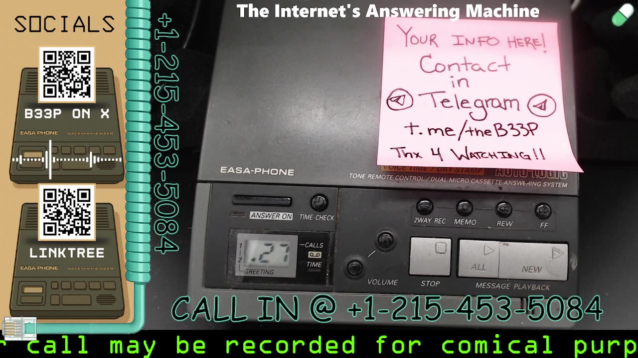 theB33P | The Internet's Answering Machine