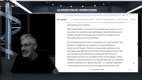 DERNIÈRE HEURE; Un film sur des phénomènes non identifiés est présenté au Congrès américain!