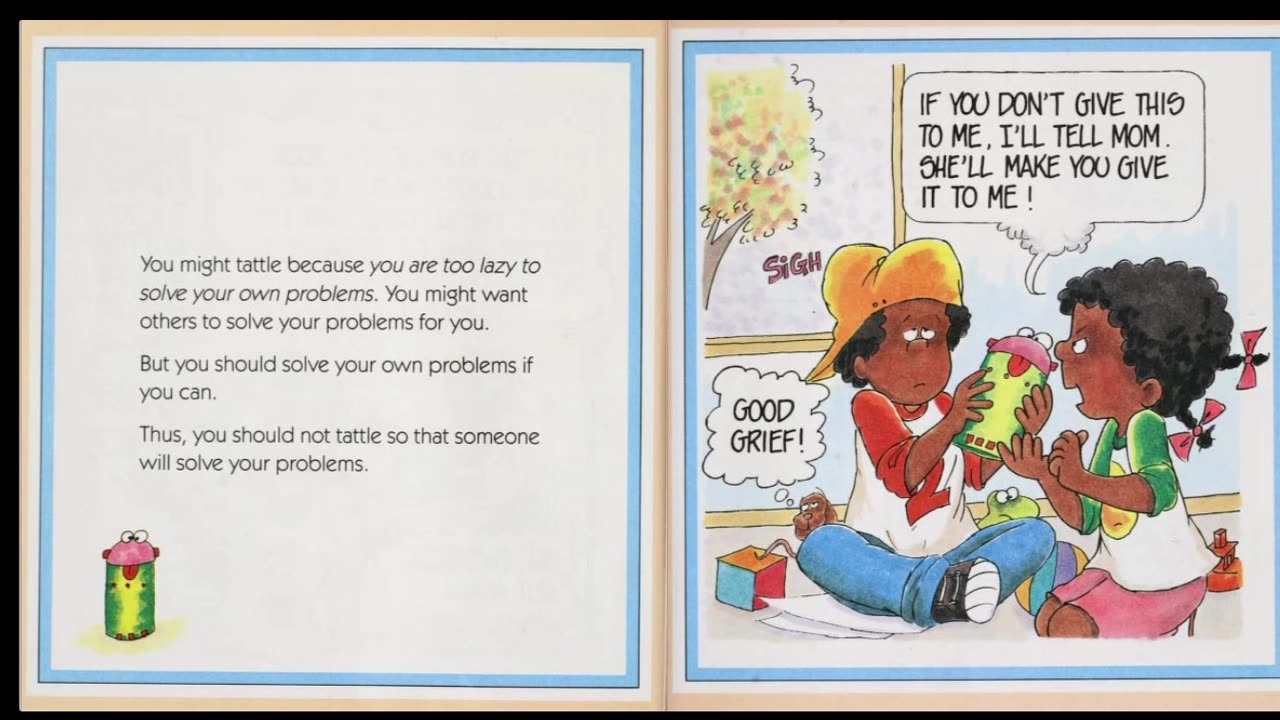 A Children's Book About Tattling