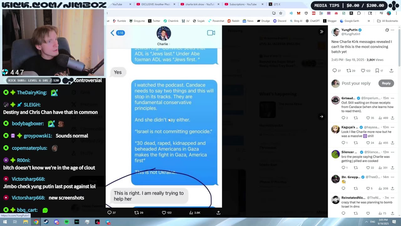 JimboZoomer reacts to Candace making the case for why Tyler Robinson is innocent