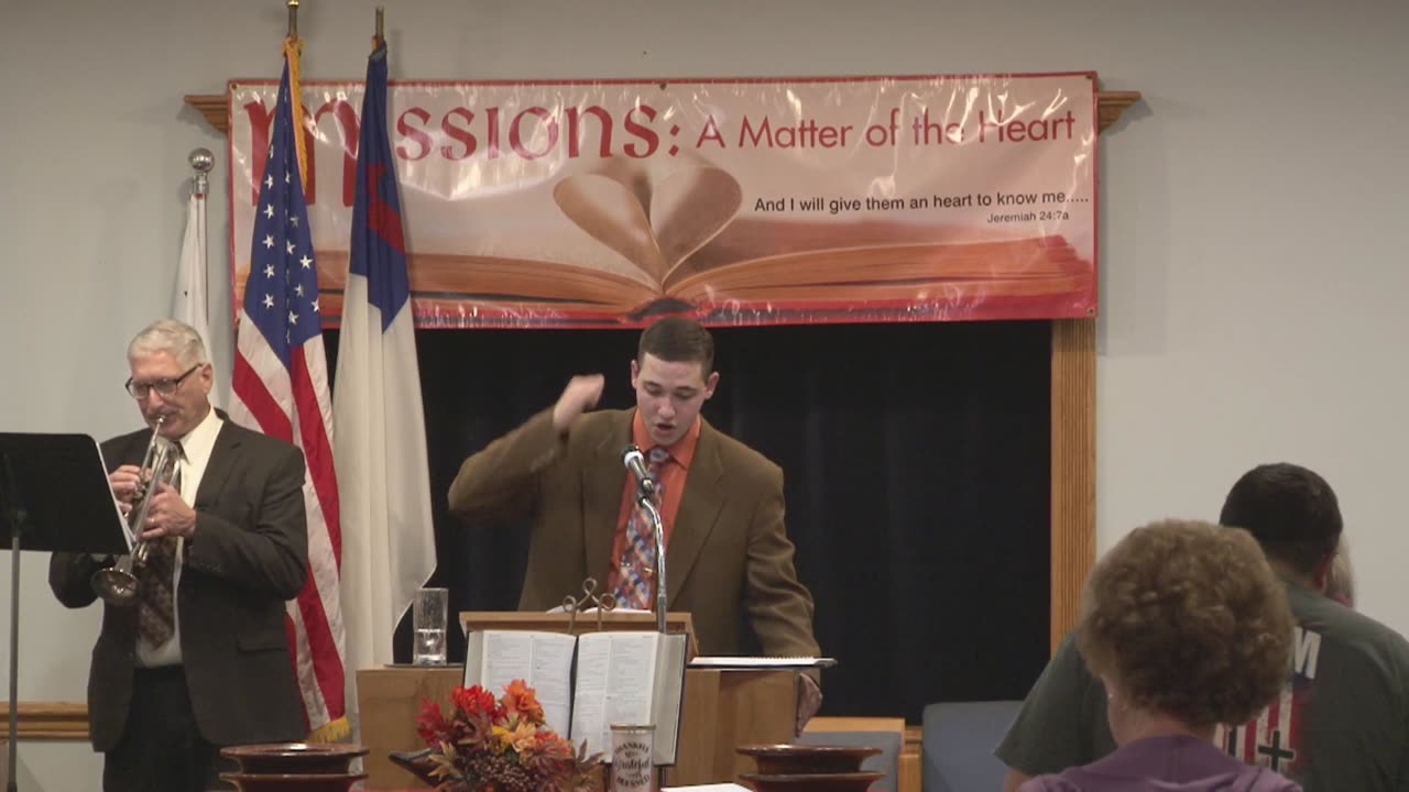 Wednesday Evening. Pastor Troyer.