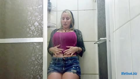 Wetlook shower