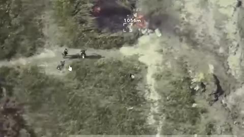 Russian Abandon Trenches a Surroundings Catch Fire