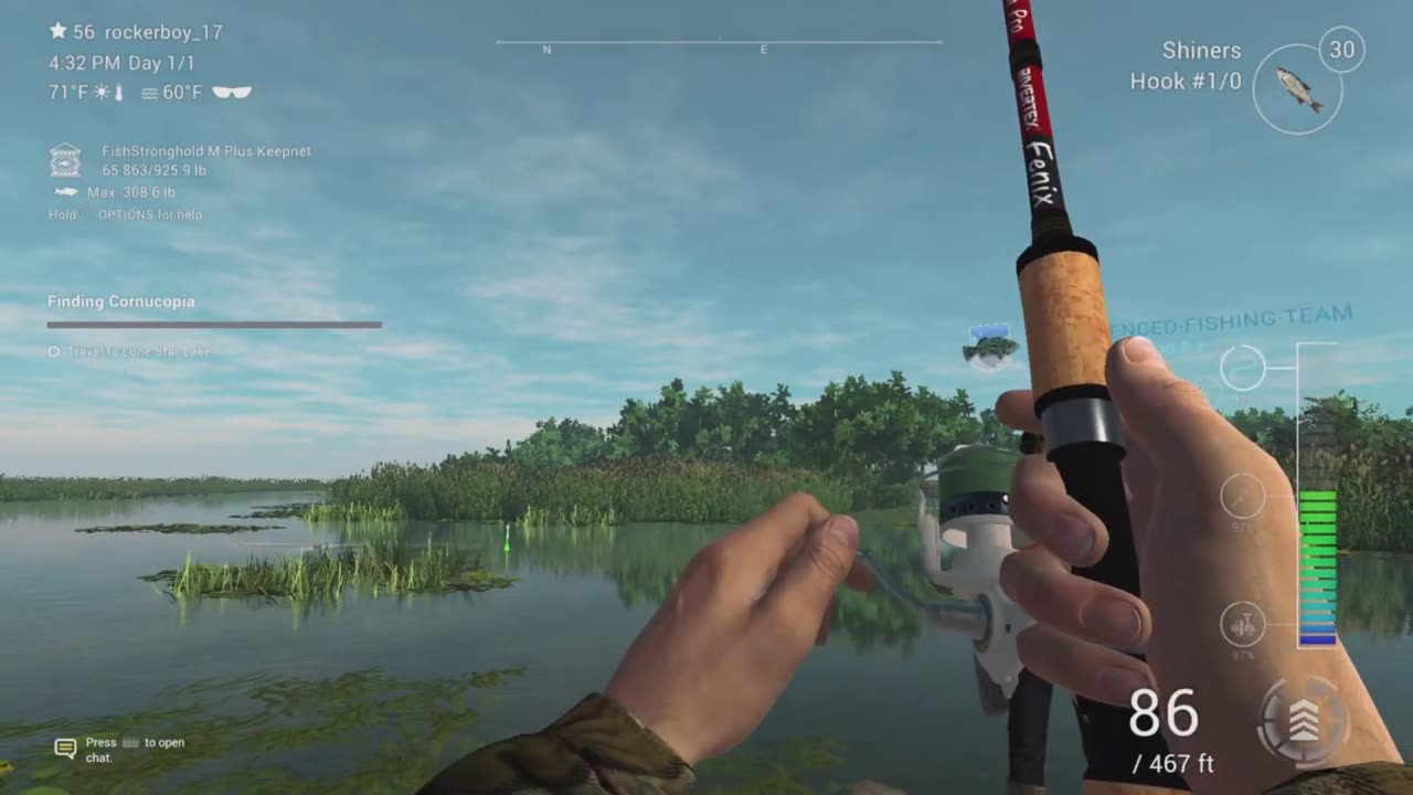 Fishing Planet catching huge bass
