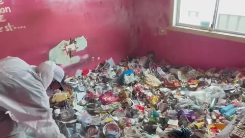 The most expensive trashed room you may ever see!!
