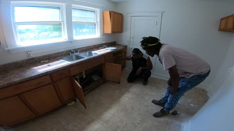 Me , Roberto, and Chris getting quote on floors-2515