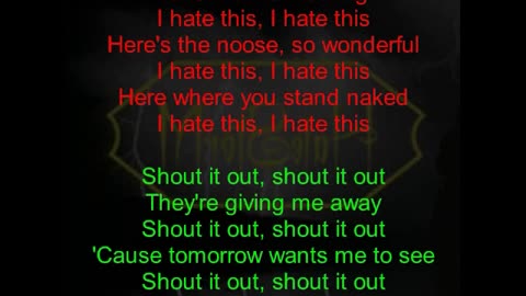 Halestorm [2001] Breaking the Silence #05 - Shout It Out - Forward (lyrics in green)