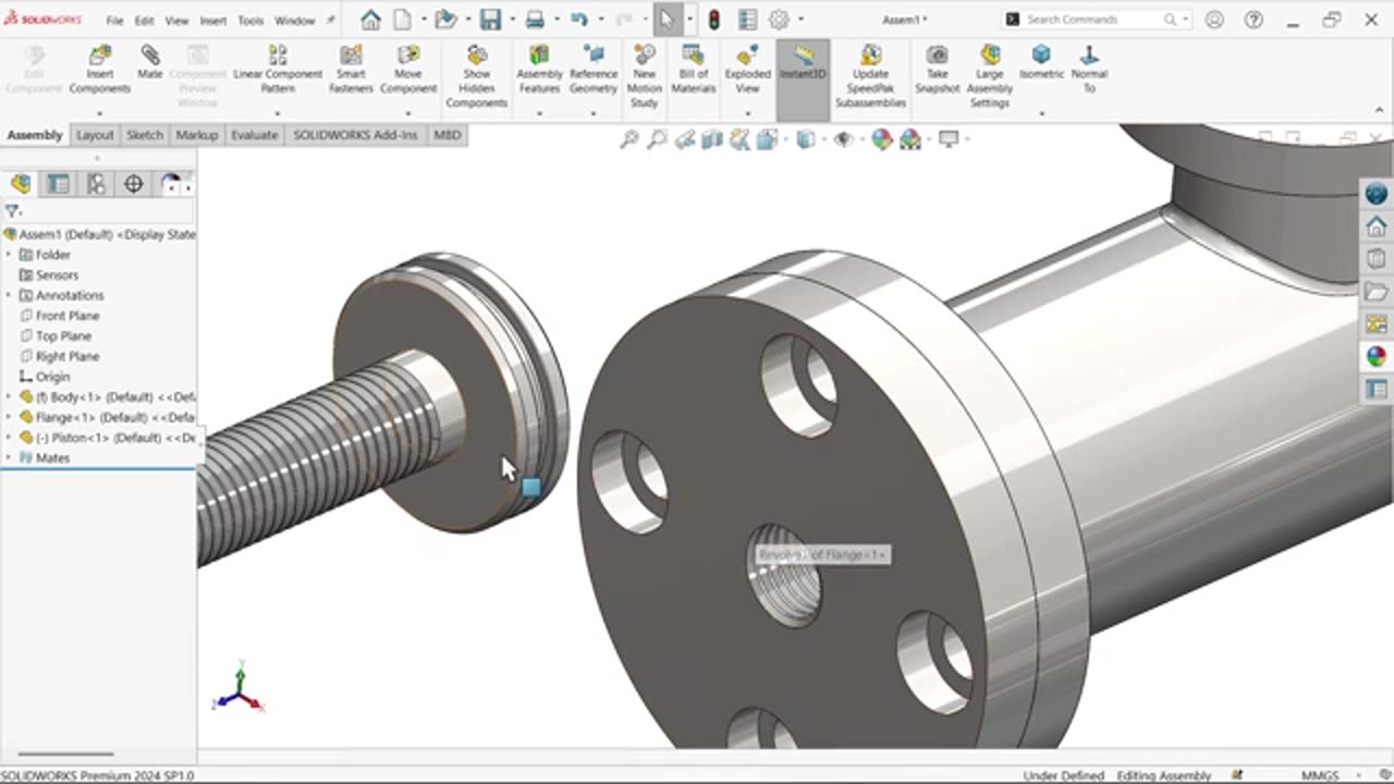 Housing Parts and Assembly in SolidWorks | SolidWorks Tutorial