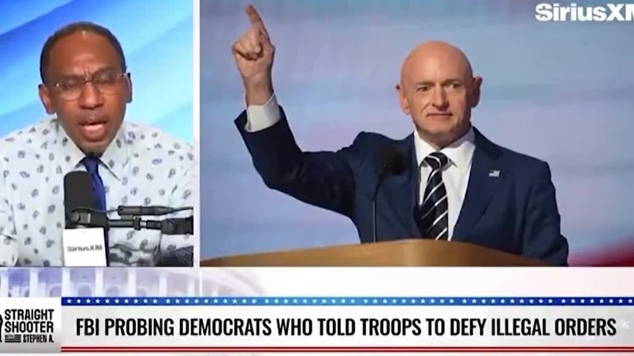 Democrats raging at democrats. “WHAT THE HELL ARE YOU DOING? HOW DARE YOU?” – Stephen A. Smith GOES OFF in SCREAMING Rant Against Mark Kelly and Democrats’ Calls for Military Sedition: “You Crossed the Damn Line!”