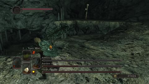 SL1 Cave of the Dead NPC Trio (Dark Souls 2: Scholar of the First Sin)