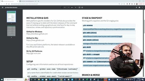 44.2 Git Merge, Push, Checkout and Log with commands Krish Naik ML