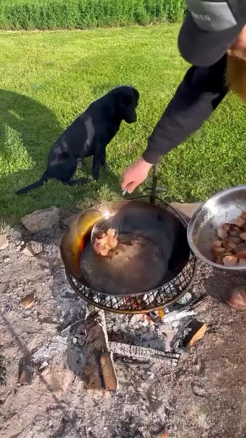 Grilled Pork Belly Fried Potatoes Outpost