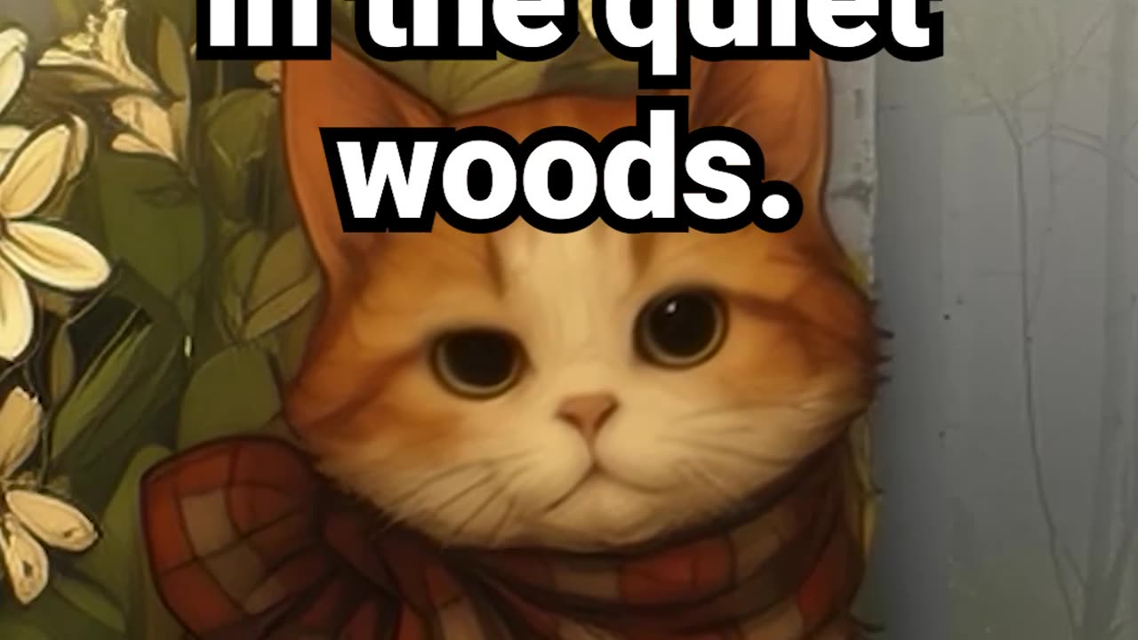 The tiniest explorer in the quiet woods #rainsounds #ambience #studysounds