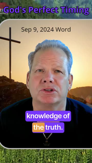 God's perfect timing revealed! ⏳🙏