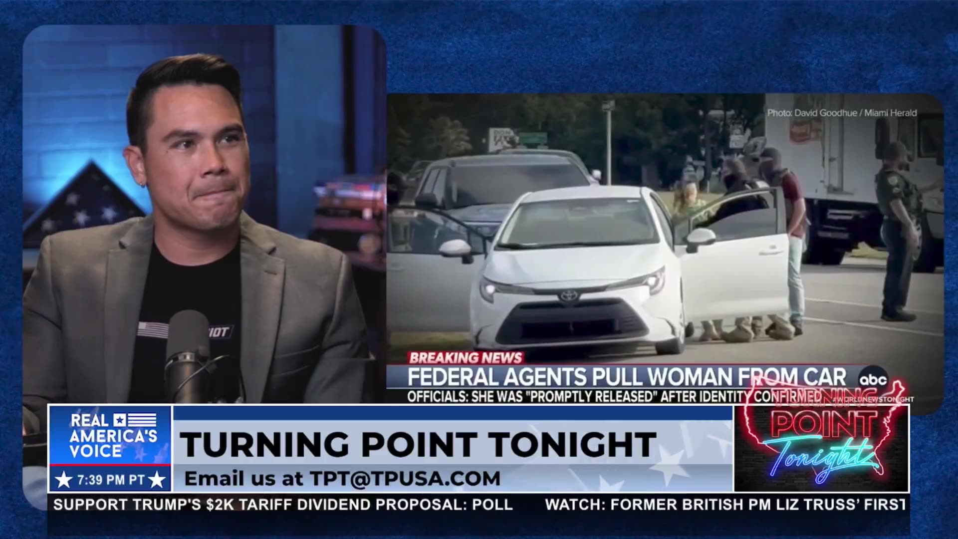 Woman Gets Pulled Over and Screams She Is a US Citizen