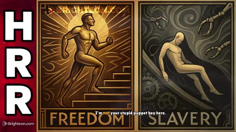 Freedom is a CHOICE, while slavery is automatic and effortless.......