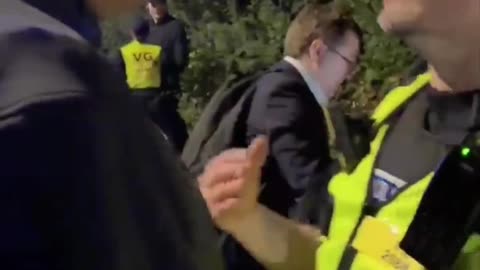 British police arrested teen at Epping protests