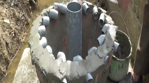 Hydroelectric Design With Turbines In The Middle Of The Lake