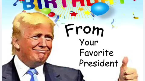 Happy birthday president donald j trump 🇺🇸 🎂06/14/25