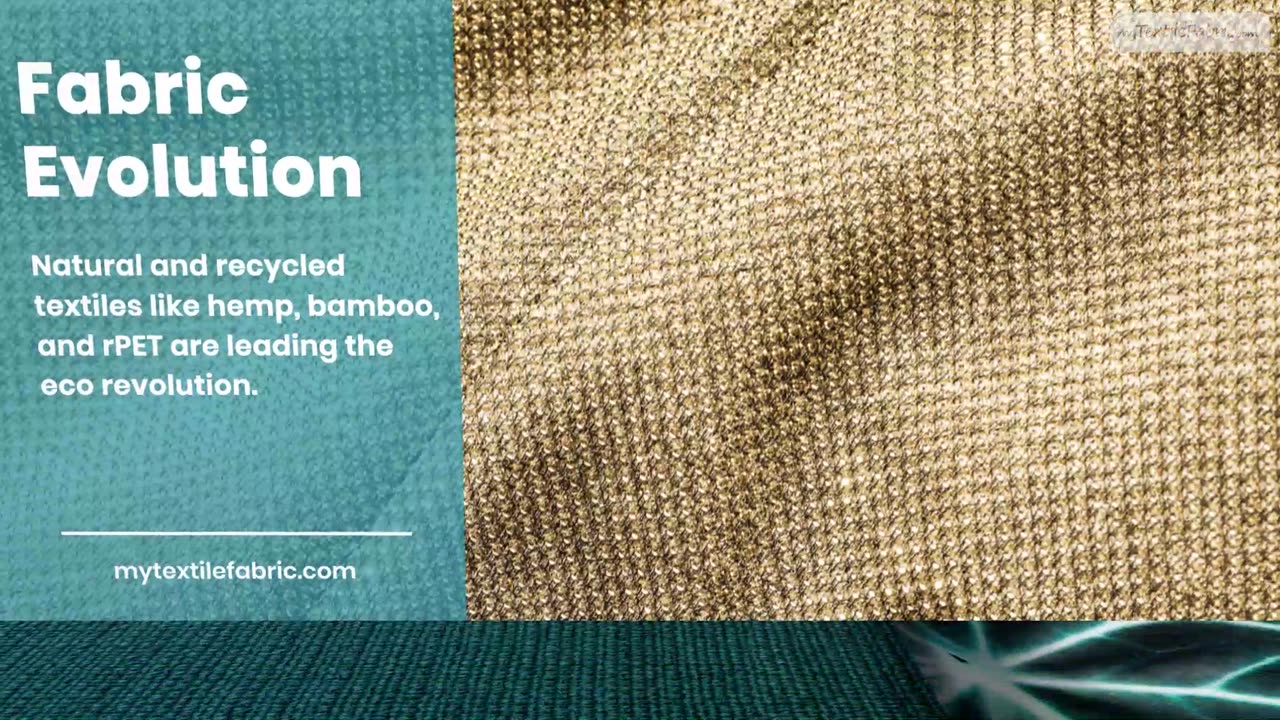 Eco-Chic Embracing Sustainable Fabrics in Modern Design