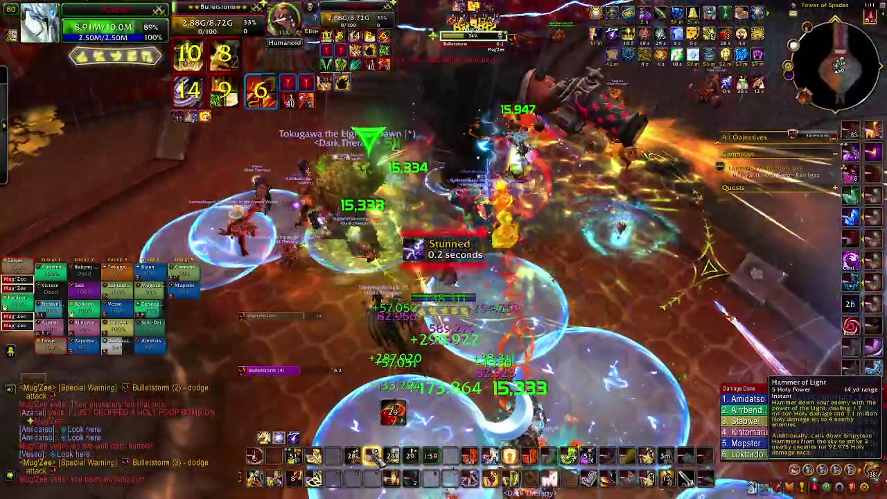 World of warcraft raiding! 11.1.5 opening day! yay bugs! Vault opening Ret Paladin