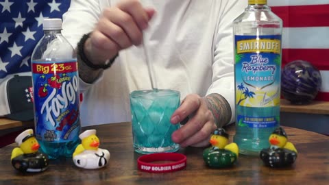 Donald Schmidt - Smirnoff Blue Raspberry Vodka & Faygo Raspberry & Blueberry Soda