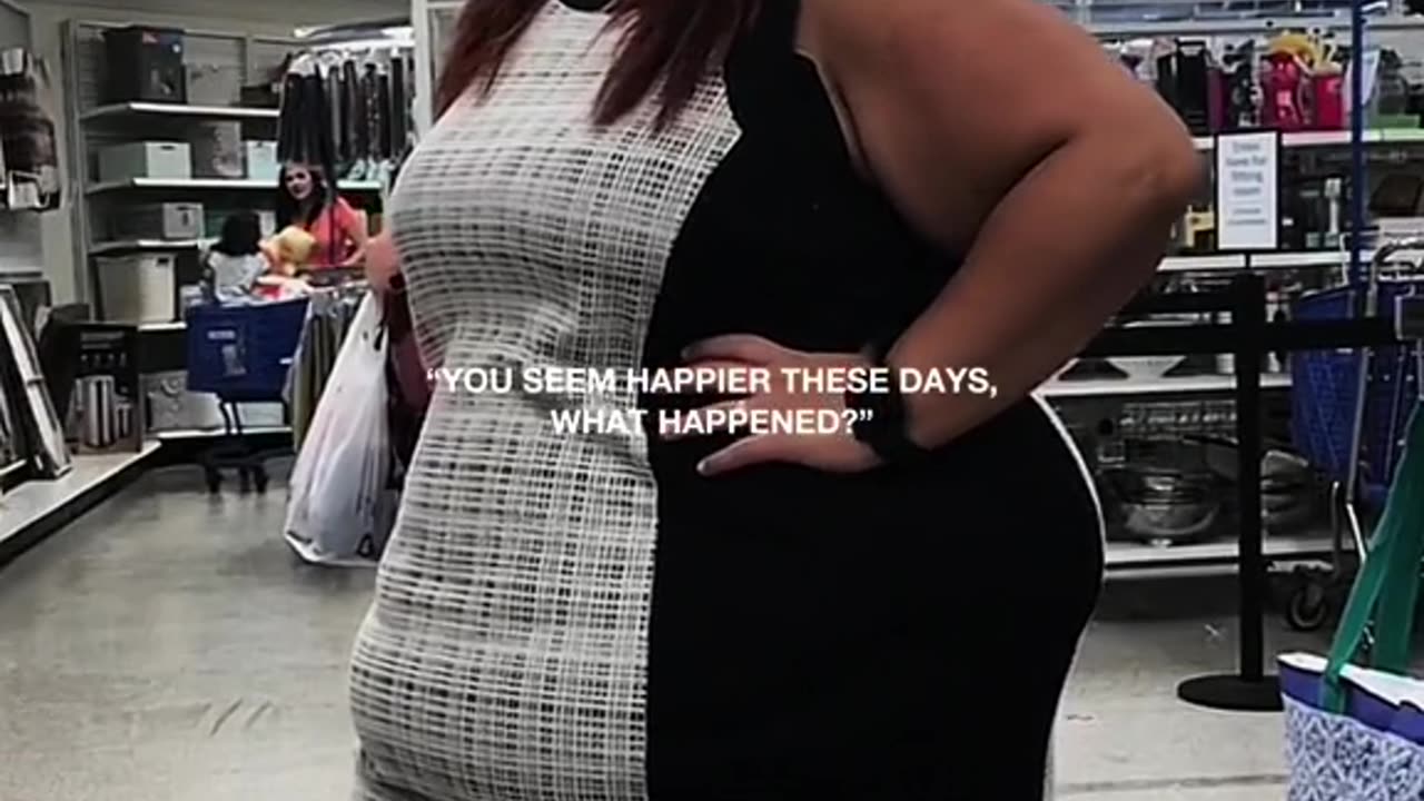 An amazing weight loss transformation