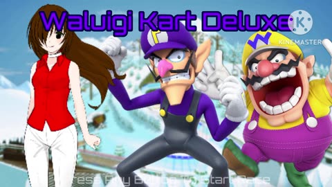 Waluigi Kart Deluxe (English Arcade/Wii/Nintendo Switch Bootleg) Continue (Countdown) & Game Over