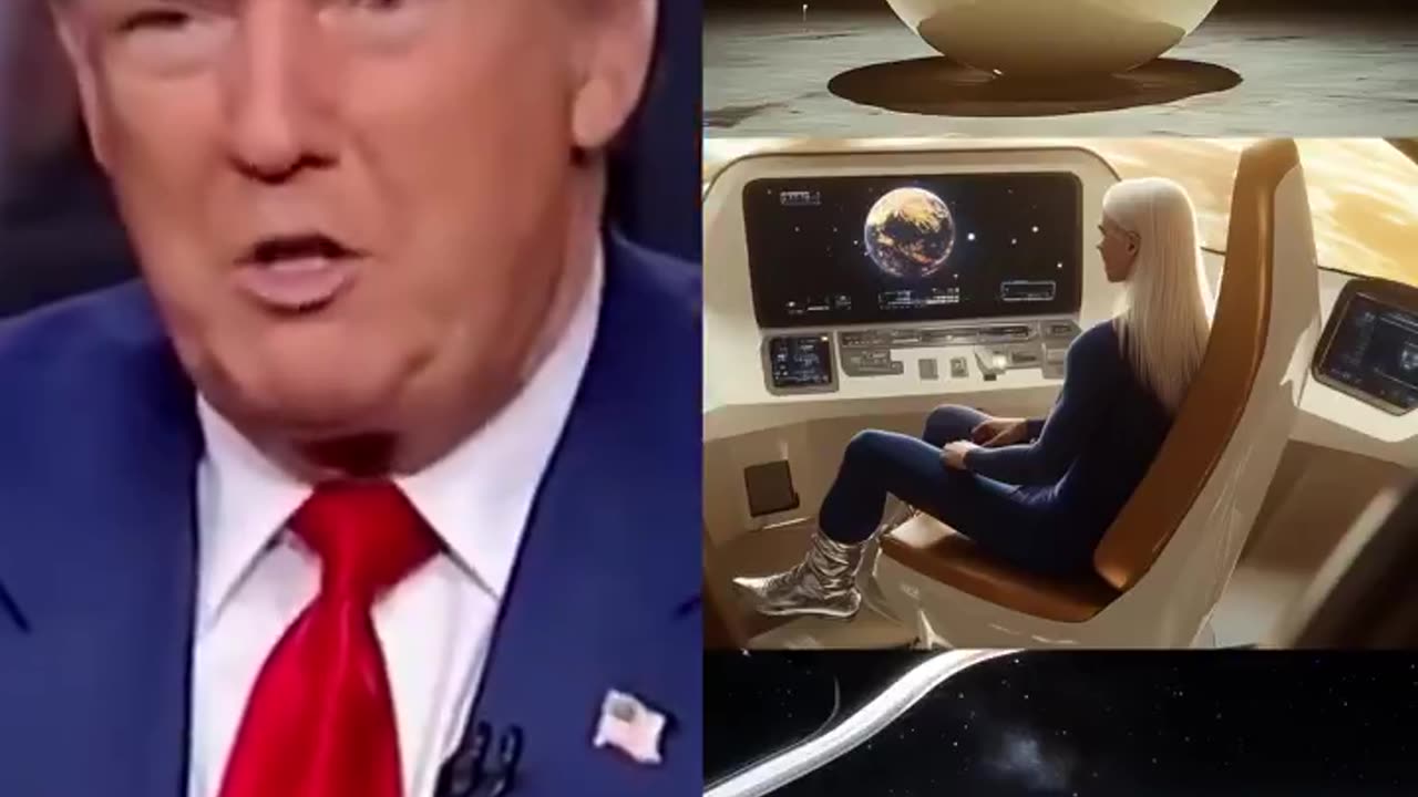 Trump talks about an orb flying 4x faster than F22s