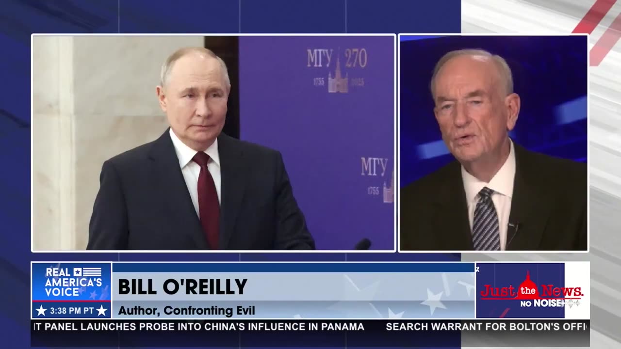 BILL O’REILLY’S ADVICE TO TRUMP ON PUTIN