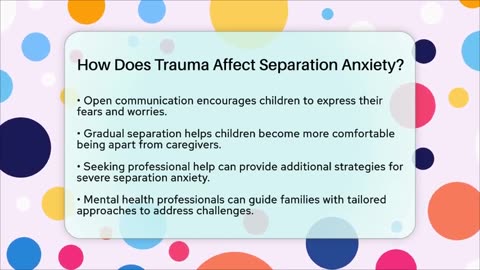 How Does Trauma Affect Separation Anxiety_ - Better Family Relationships