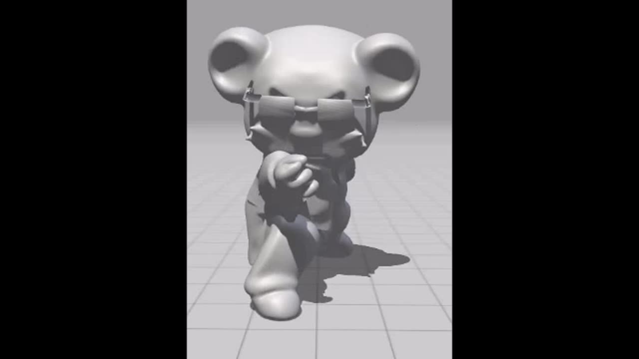 B.C.A.R guard animation model test