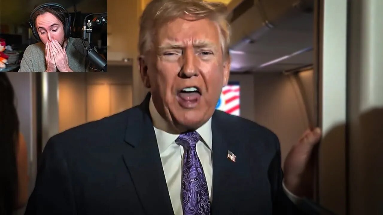 Trump doesn't give a f*ck anymore..