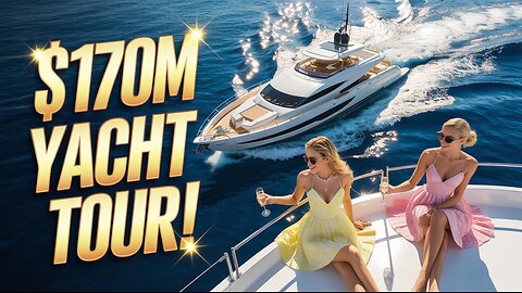 Inside a $170M Luxury Yacht 🚤💎