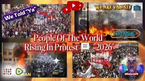(We Told "Ya") People Of The World Rising In Protest 🪧 There Government's... "2026" #VishusTv 📺