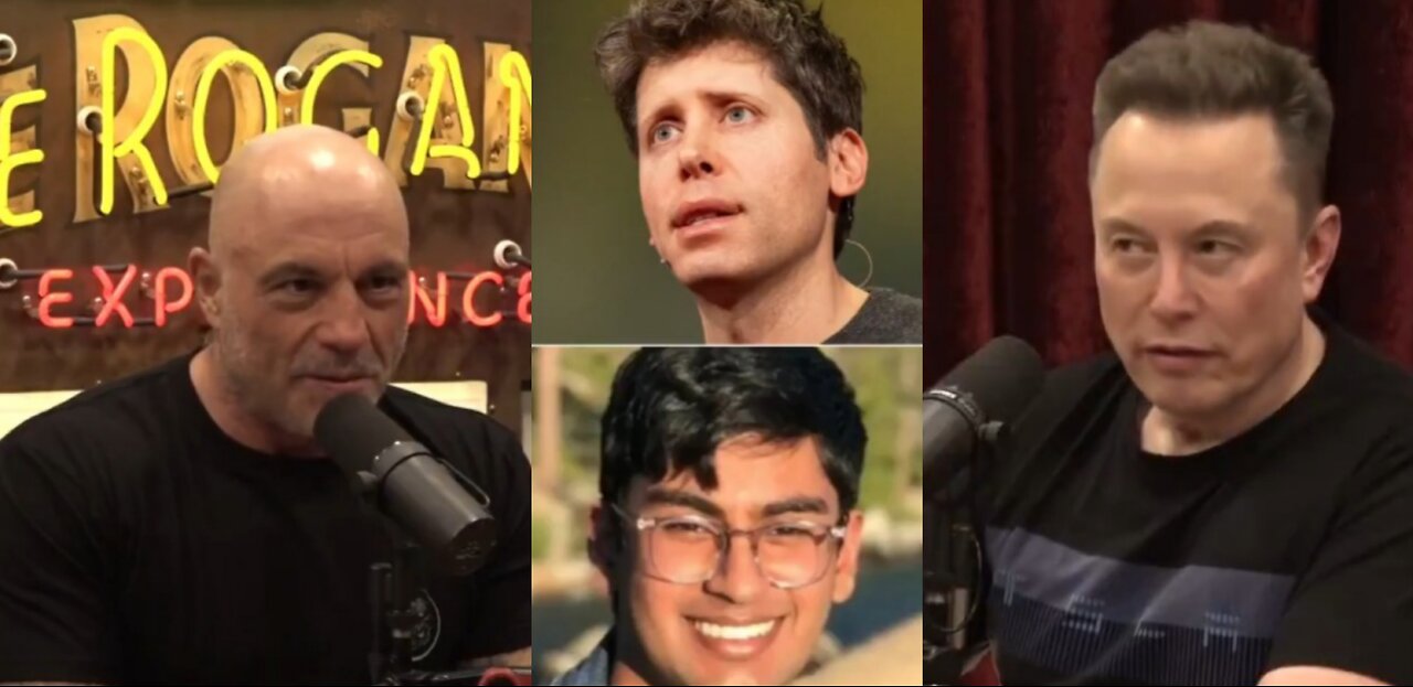 Elon Musk & Joe Rogan ROASTS Sam Altman: "You Can't Look MORE GUILTY" in OpenAI Whistleblower Death