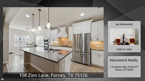 108 Zion Ln Forney, TX - Jaz Alexander