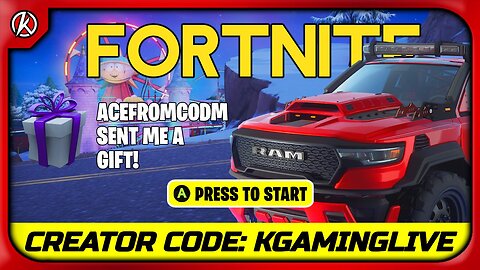 🔴 FORTNITE /-/ THANK YOU ACE FOR THE DODGE RAM!
