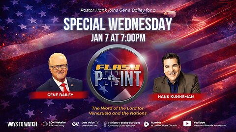 FlashPoint Livestream 01.07.26 Wednesday