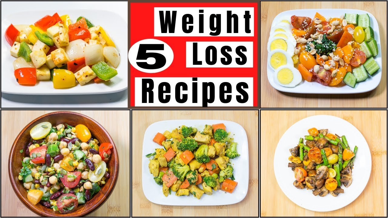 5 Healthy Low Calorie Recepies for Weight Loss