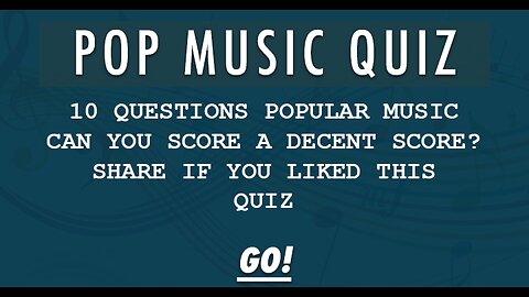 Very hard 10 questions pop quiz from all eras.
