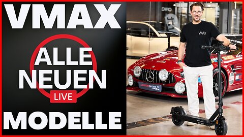 VMAX alle neuen E-SCOOTER MODELLE 2025! 🔥 LIVE aus der Motorworld in München 🔥