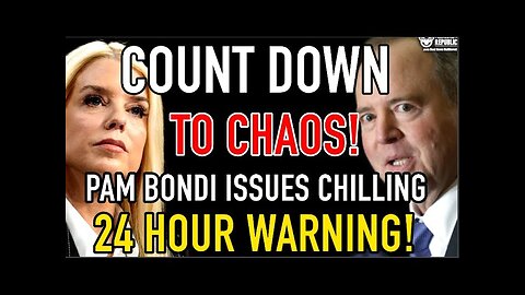 ONLY 24 HOURS LEFT! Pam Bondi Drops Bombshell The Media Won't Show You!